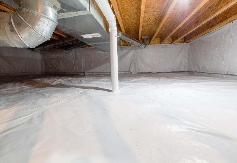 Crawl Space Moisture Control in Baltimore, MD